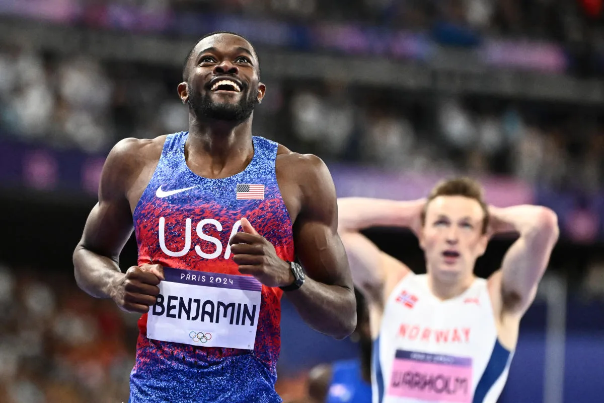 Rai Benjamin Claims Historic Gold Medal at Paris Olympics.. A Triumph