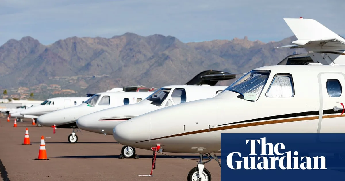 Private Jet Surge Fuels Climate Crisis: Emissions Skyrocket Like Taxis in the Sky