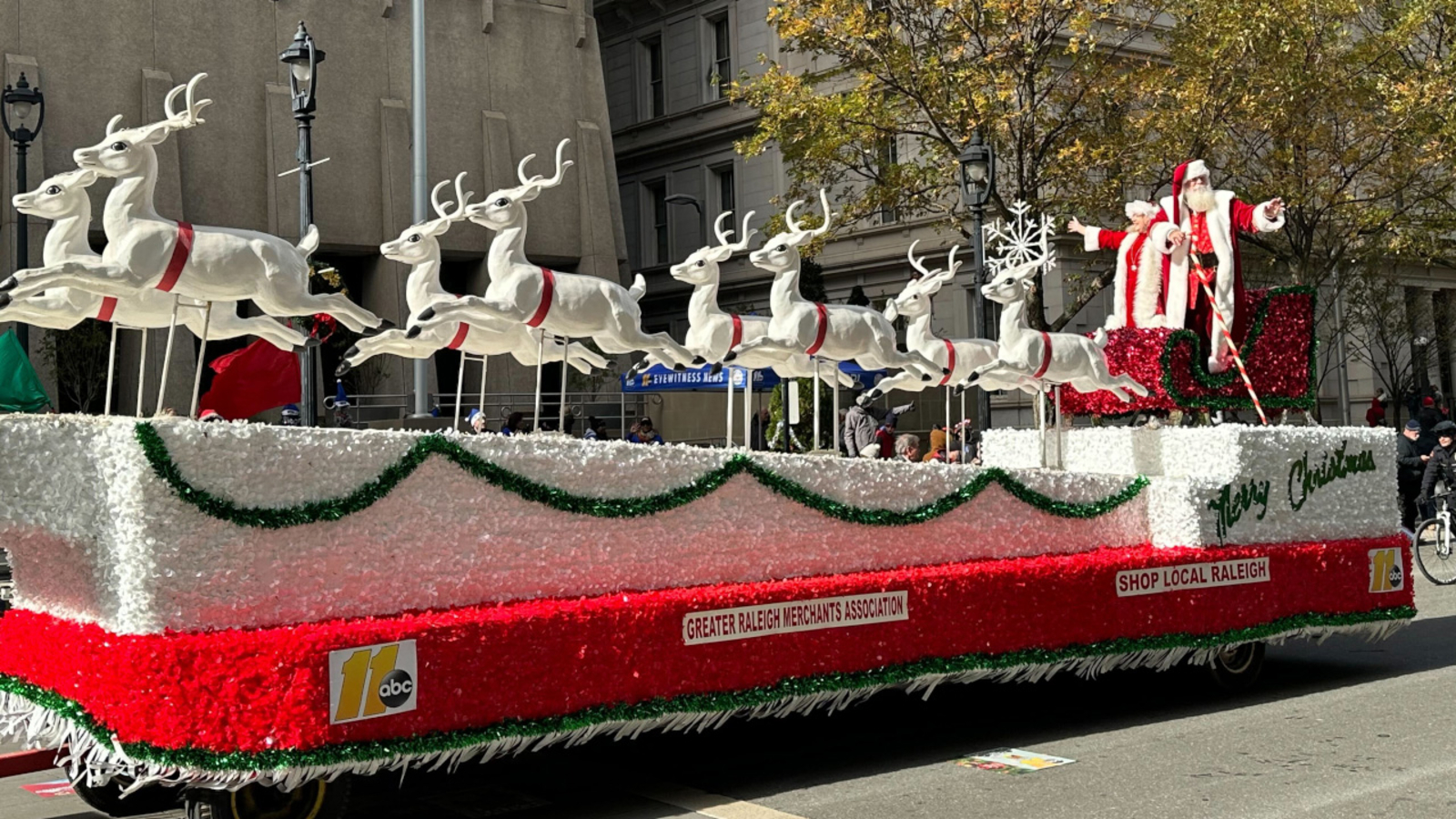 Raleigh Celebrates Holiday Spirit with Spectacular 80th Christmas