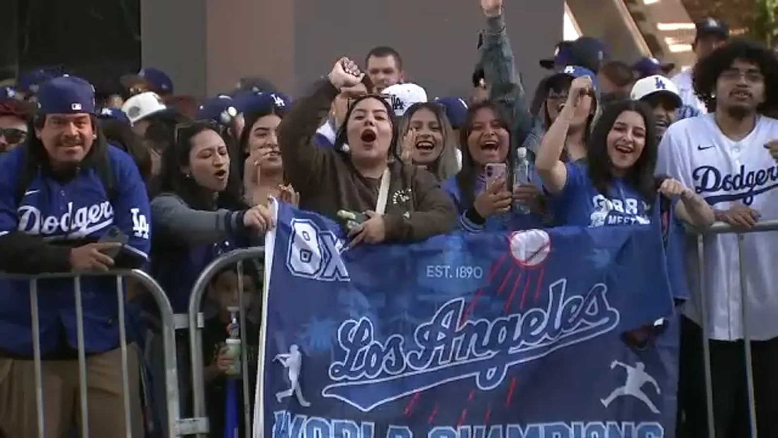 Thrilling Dodgers Parade Thousands Celebrate World Series Victory in