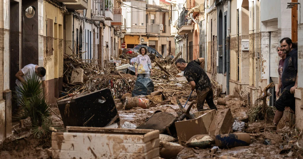 Tragic Flooding in Spanish Town Sparks Urgent Search for Bodies Amid