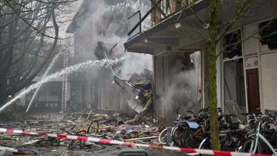 Devastating Explosion Levels Apartment Block In Dutch City, Claiming 3 ...