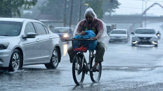 Empat negeri dilanda hujan lebat, angin kencang petang ini