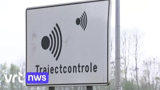 587 bestuurders betrapt op nieuwe trajectcontrole Industrieweg Lanaken