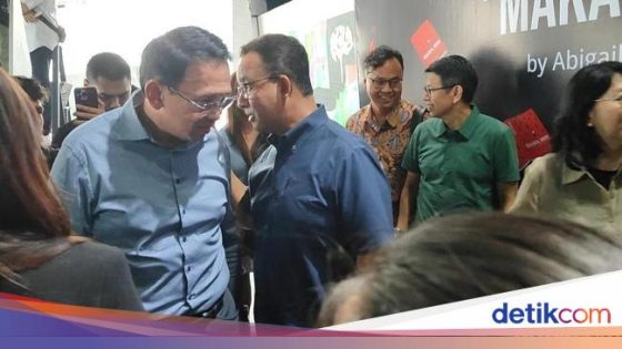 Ahok dan Anies Kembali Bertemu, Kali Ini di Mal Kawasan Sudirman