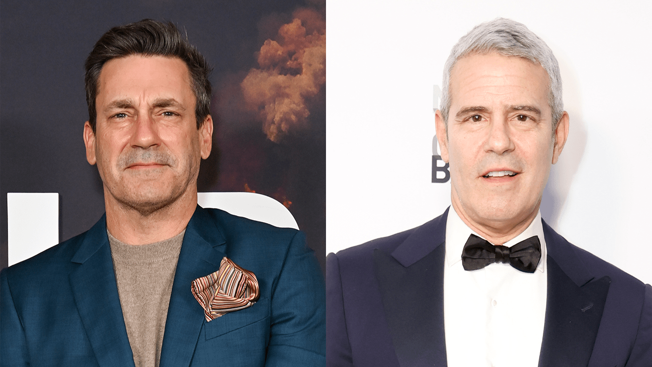 Andy Cohen Hilariously Labels Jon Hamm the 'Male Nicole Kidman' on New