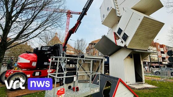 Sloop van kunstwerk Beach Castle in Knokke-Heist begonnen