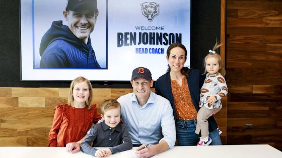 Ben Johnson, family feeling the love in new home