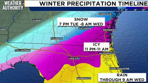 When will snow and ice hit our area? Here’s a detailed look