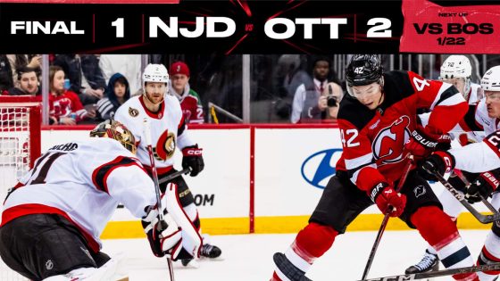 Devils Fall to Sens  | GAME STORY