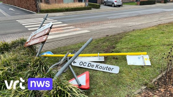 Dronken bestuurder (32) richt ravage aan in Kortemark