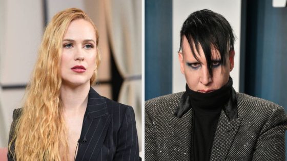 Evan Rachel Wood On Marilyn Manson's Dropped Charges