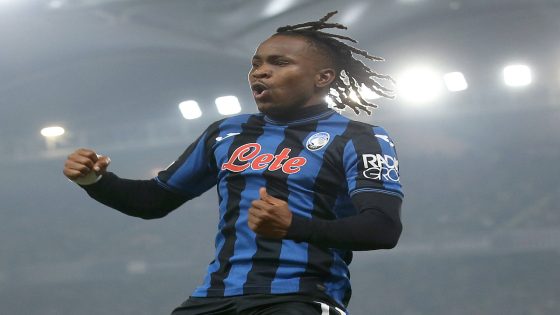 Ademola Lookman scores for Atalanta BC on November 6, 2024