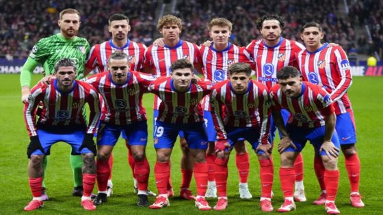 Uno a uno del Atlético en directo