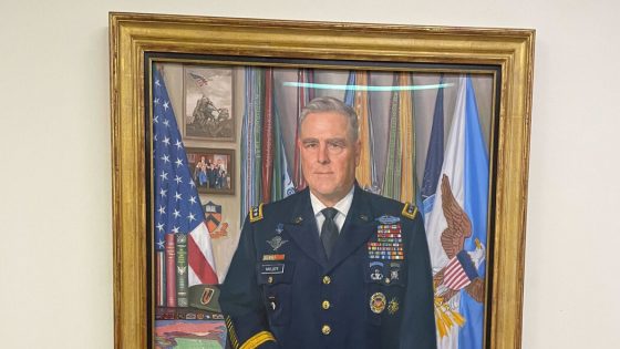 Portrait of General Milley Is Removed From Pentagon