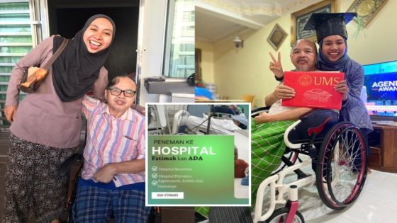 Fatimah kan ada! Rindu rutin jaga arwah ayah, wanita tawar servis ‘peneman’ ke hospital untuk warga emas - Viral