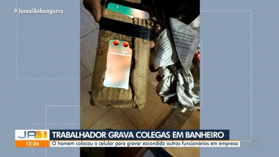 Celular escondido em banheiro: como funcionária descobriu aparelho com câmera ligada | Goiás