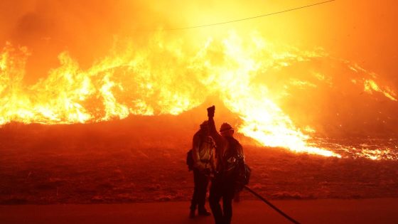 L.A. fire updates: Hughes fire rages on as red flag warning continue