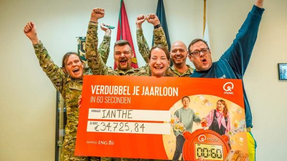 Ianthe uit Gingelom wint jaarloon op Qmusic