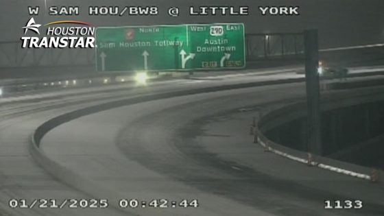 Icy roads Houston, Texas: List of highways, freeways and overpasses