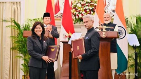 Indonesia dan India Jalin Aliansi Strategis di Bidang Digital