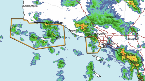 Flash flood warnings for some L.A. burn areas as storm intensifies