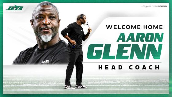 Jets Hire Aaron Glenn as Head Coach