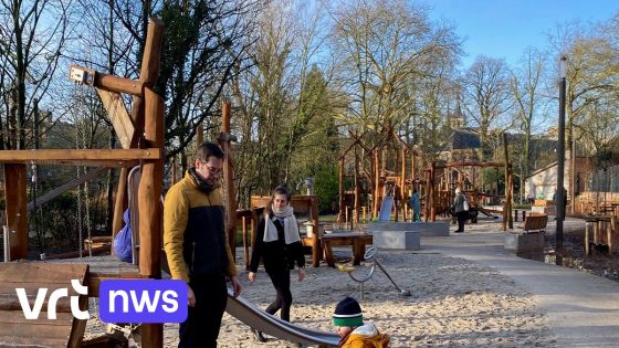 Kruidtuin in Mechelen 2.500 vierkante meter groter met nieuwe speeltuin: "Speeltoestellen zijn uitgebreider en beter"