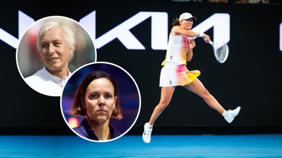 Martina Navratilova and Lindsay Davenport not happy with what Iga Swiatek did to Madison Keys as they agree 'it's not right'