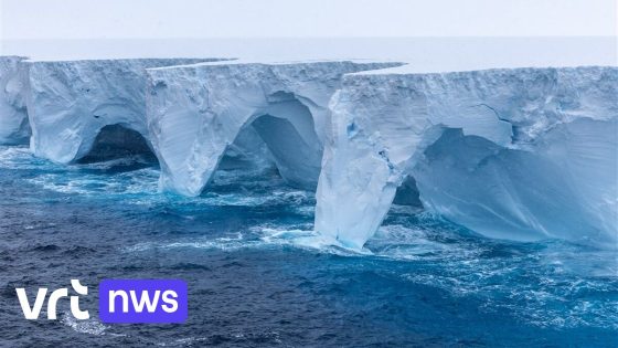 Grootste ijsberg van de wereld stevent af op eiland Zuid-Georgië