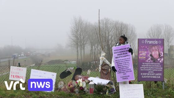 Moeder van doodgereden Francis (16) voert al dagen actie op plek van ongeval in Temse tegen strafvermindering dader