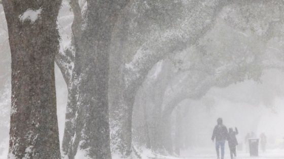 Historic snowstorm blankets New Orleans | Weather