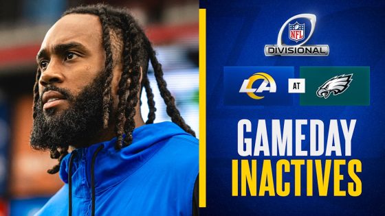 John Johnson III and Joe Noteboom among Rams' inactives for Divisional Round playoff game at Eagles