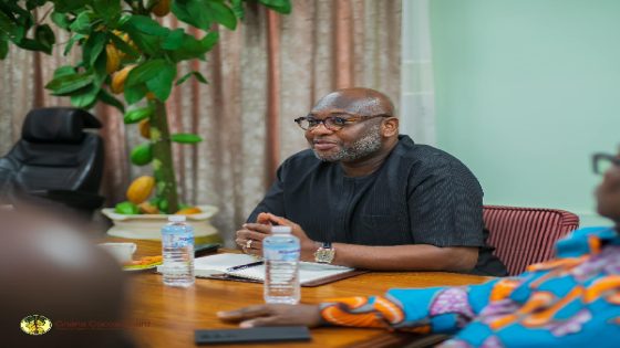 See the photos as Randy Abbey kicks off COCOBOD journey