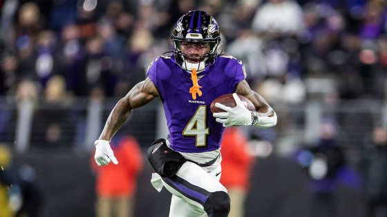 Zay Flowers Inactive for Ravens Playoff Game vs. Bills