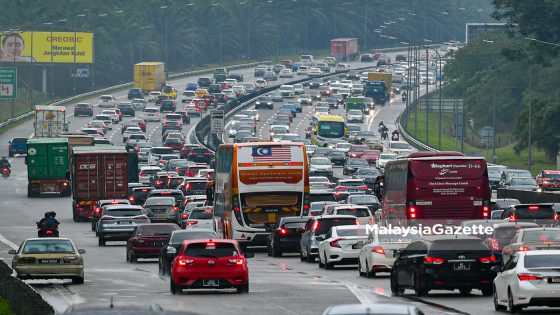 2.6 juta kenderaan guna lebuh raya utama sempena sambutan Tahun Baharu Cina