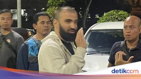 Penampakan Bos Geng Rusia Perampok WN Ukraina Ditangkap di Bandara Bali