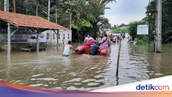 5 Kecamatan di Tangerang Banjir, Tinggi Air Capai 1 Meter