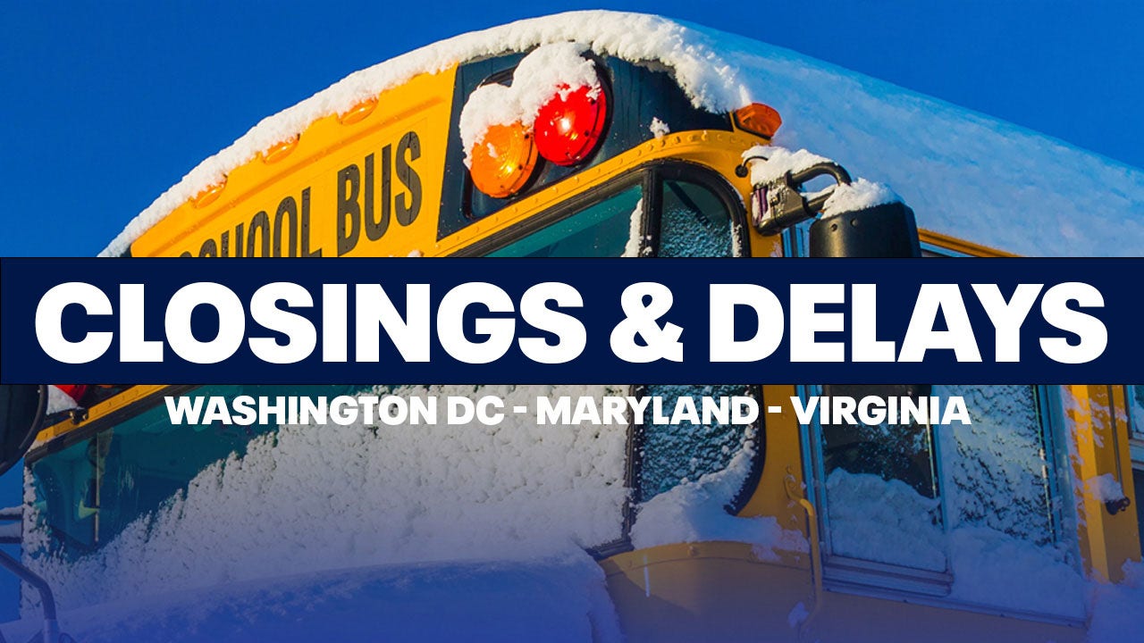 Severe Weather Forces School Closures and Delays Across DC, Maryland