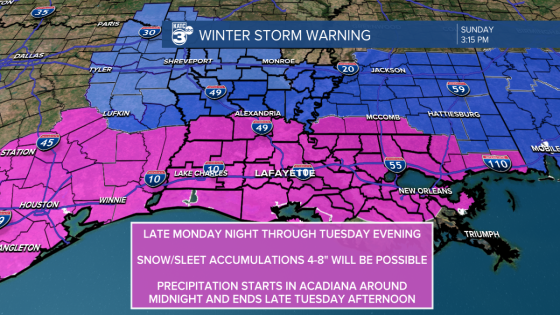 Winter Storm Warnings issued...Record snows possible