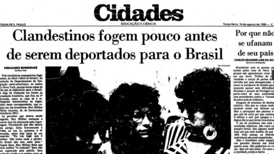 Desde os anos 80 brasileiros deportados dos EUA usam algemas