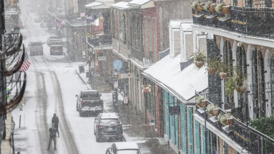 Live updates: Snowstorm begins in Louisiana cities | Weather