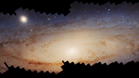 2.5-Billion-Pixel Andromeda Galaxy Panorama Worth The Decade Of Hubble Observations