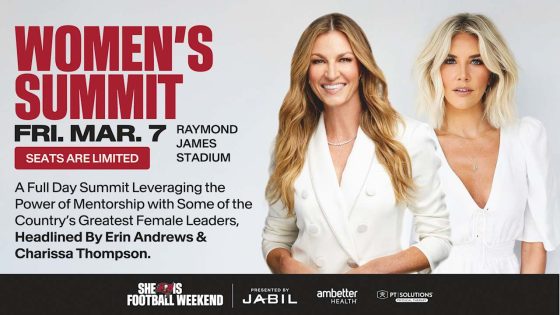 Tampa Bay Buccaneers Welcome Media Personalities Erin Andrews & Charissa Thompson For Inaugural She is Football Weekend