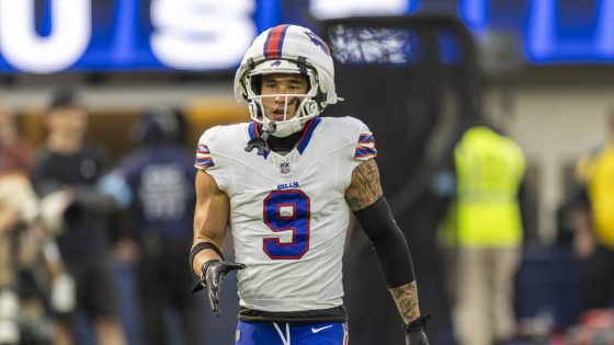 Taylor Rapp will be out for Bills on Sunday