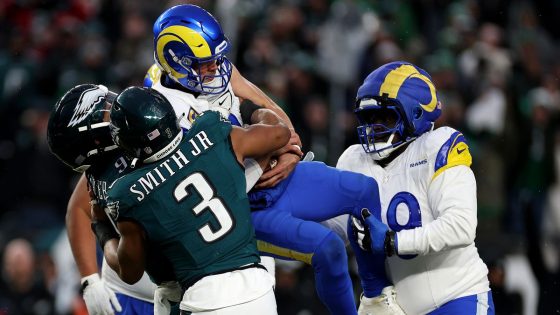 2025 NFL Playoffs: Eagles vs. Rams third quarter scores updates