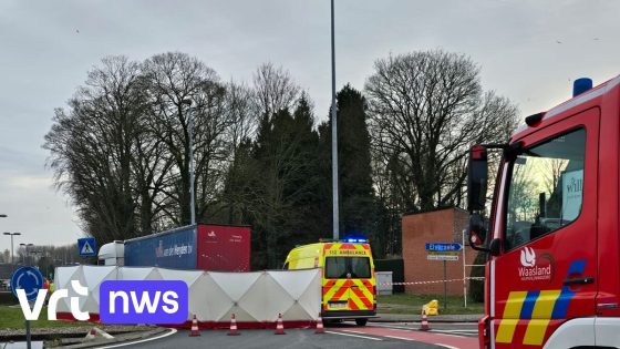 Fietser (27) komt om bij aanrijding met vrachtwagen in Temse