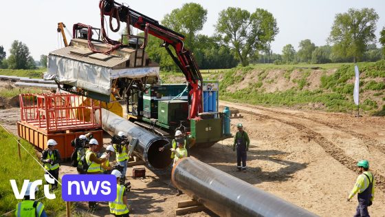 Nieuwe pijpleiding op komst voor aardgas en waterstof tussen Zeebrugge en Lievegem