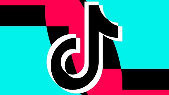 Vector art of the TikTok logo.