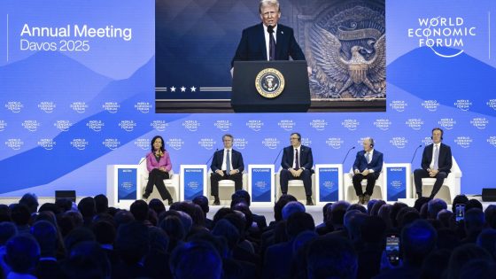 Trump tells Davos elite to invest in US or face tariffs